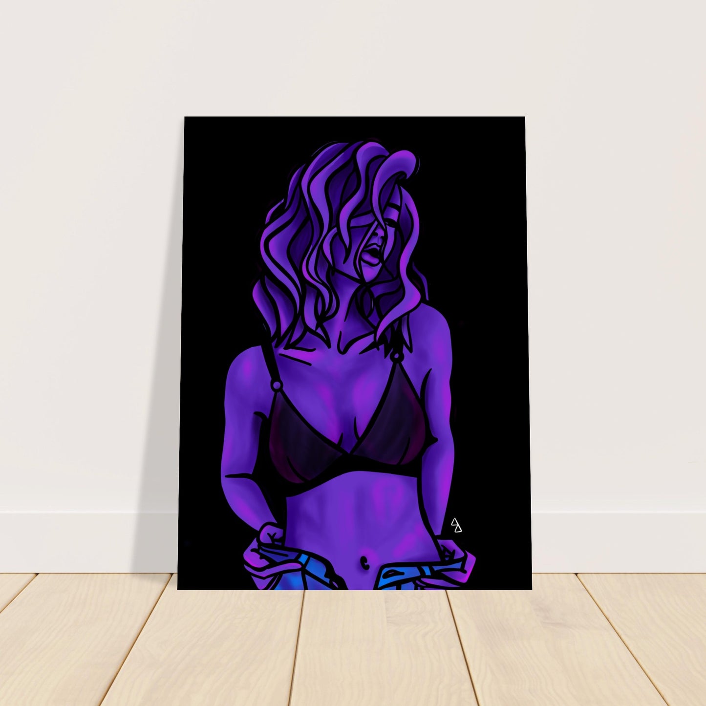 Violet - Premium Matte Paper Poster