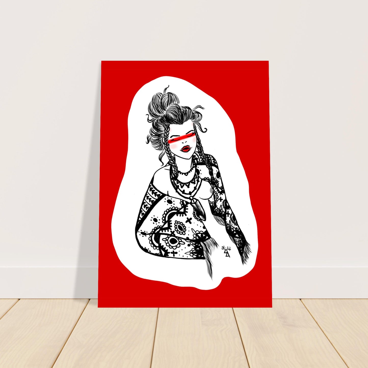 Gypsy Geisha - Premium Matte Paper Poster