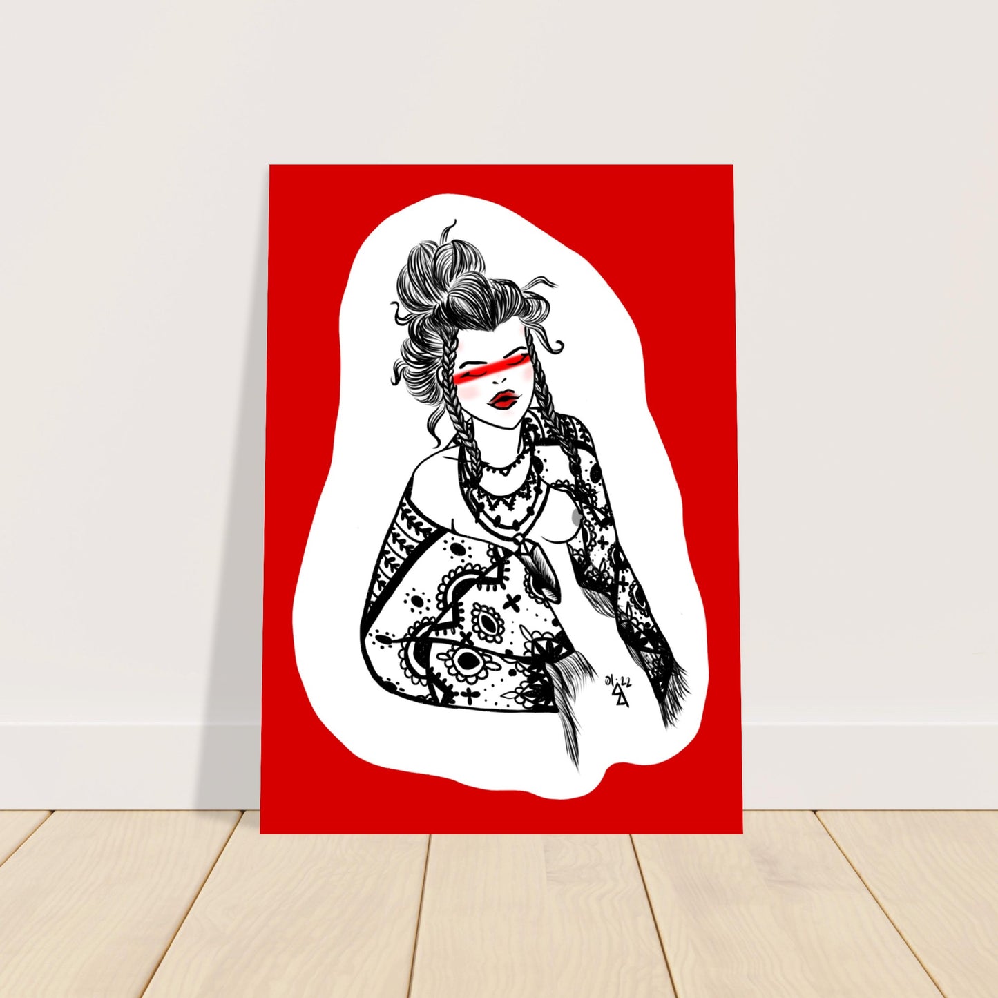 Gypsy Geisha - Premium Matte Paper Poster